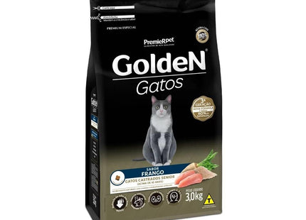 GOLDEN GATOS CASTRADOS SENIOR 3KG