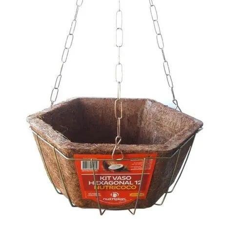 NUTRIPLAN KIT VASO HEXA FIBRA COCO NR.12