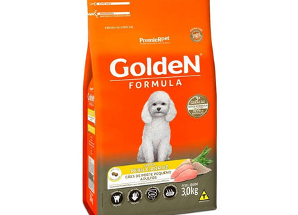 GOLDEN CAES ADULTOS PORTE PEQ. PERU/ARROZ 3KG