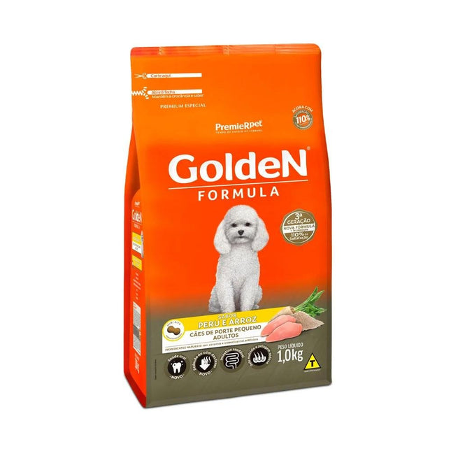 GOLDEN CAES ADULTOS PORTE PEQ. PERU/ARROZ 1KG
