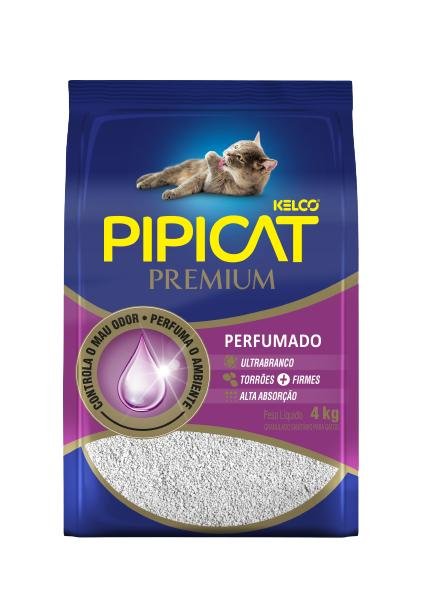 KELCO PIPICAT AREIA HIG. PREMIUM PERFUMADA 4KG