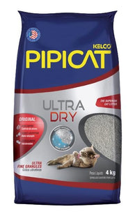 KELCO PIPICAT AREIA HIGIENICA ULTRA DRY 4KG