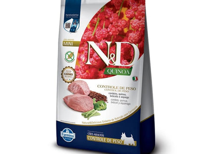 NED QUINOA CAES ADULTOS CONTROLE DE PESO CORDEIRO 2,5KG