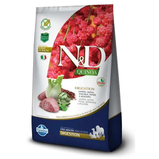 NED QUINOA CAES ADULTOS DIGESTION CORDEIRO 2,5KG