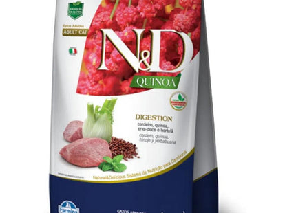 NED QUINOA GATOS ADULTOS DIGESTION CORDEIRO 1,5KG