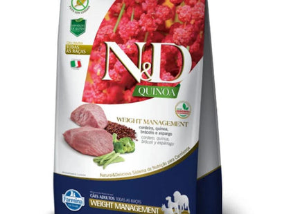 NED QUINOA CAES ADULTOS WEIGHT CORDEIRO 10,1KG