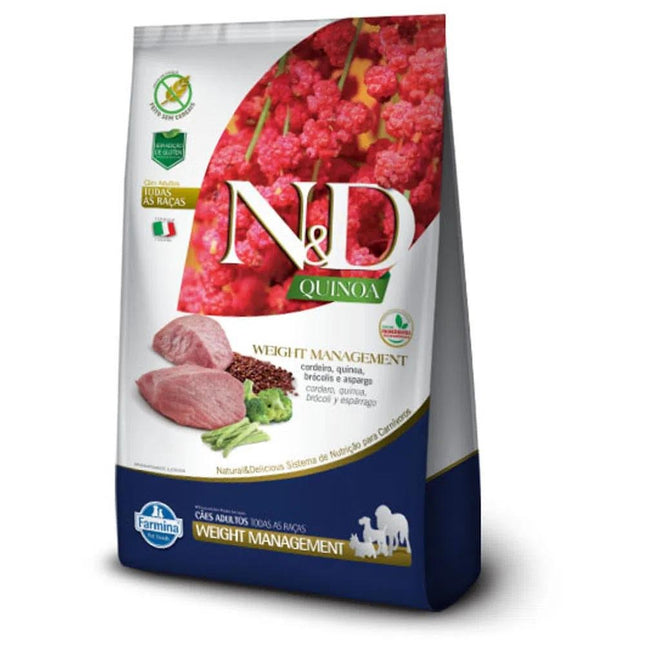 NED QUINOA CAES ADULTOS WEIGHT CORDEIRO 10,1KG
