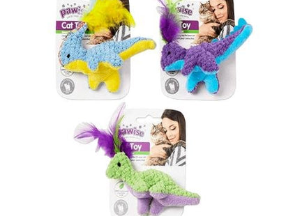 PAWISE BRINQUEDO P/ GATOS DINOSSAURO (28290)
