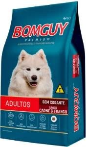 BOMGUY CAES SEM CORANTE ADULTOS CARNE/FRANGO 10,1KG