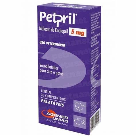 AGENER PETPRIL 5MG - 30 COMPRIMIDOS