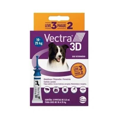 CEVA VECTRA 3D CAES 10 A 25KG (LEVE3-PAGUE2)