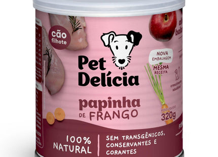 PET DELICIA CAES PAPINHA DE FRANGO 320G