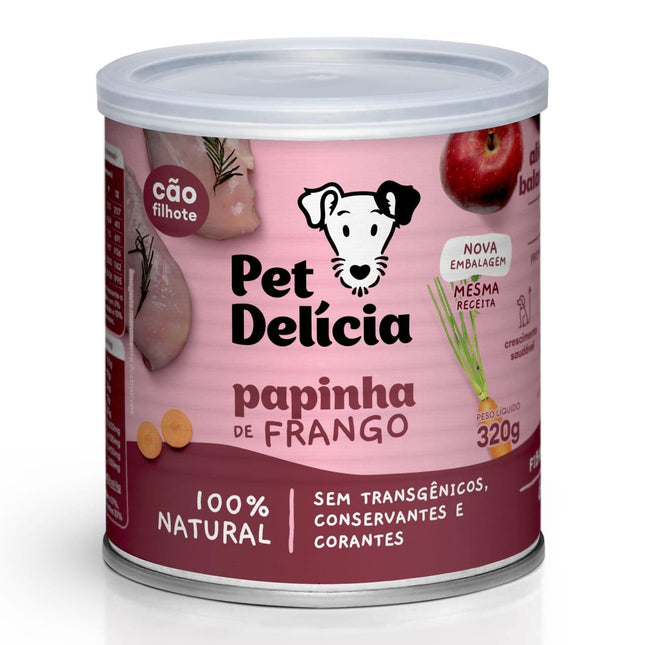 PET DELICIA CAES PAPINHA DE FRANGO 320G