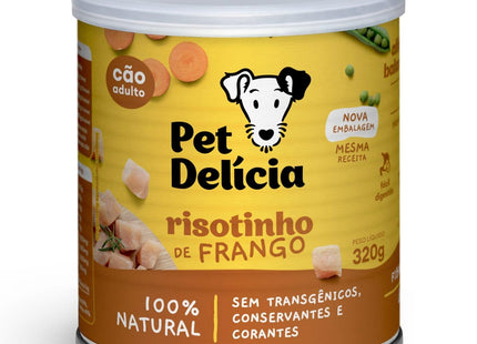 PET DELICIA CAES RISOTINHO DE FRANGO 320G