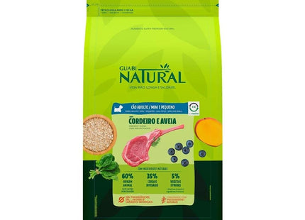 NATURAL CAES ADULTOS MINI CORD/AVEIA 2,5KG