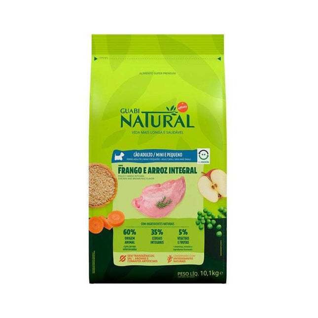NATURAL CAES ADULTOS MINI FRANGO/ARROZ 1KG