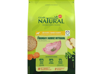 NATURAL CAES FILHOTES GG FRANG/ARROZ 20KG