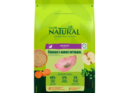 NATURAL GATOS ADULTOS FRANGO/ARROZ 7,5KG