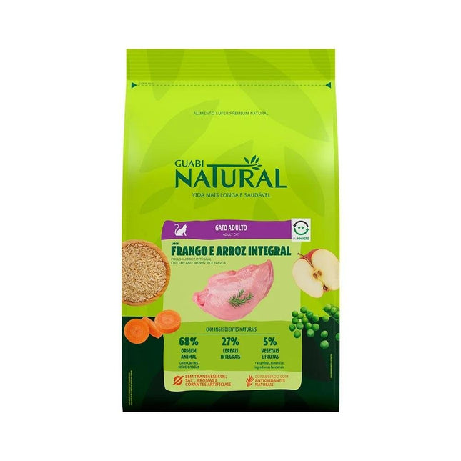 NATURAL GATOS ADULTOS FRANGO/ARROZ 7,5KG