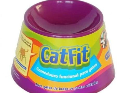 CAT EAT COMEDOURO ROXO