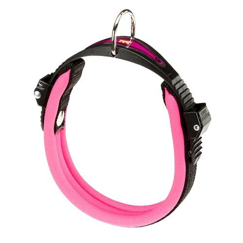 FERPLAST COLEIRA ERGOFLUO ROSA (C25/60) 