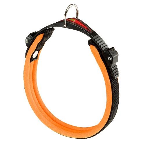 FERPLAST COLEIRA ERGOFLUO LARANJA (C25/60) 