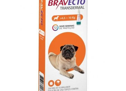 MSD BRAVECTO TRANSD. 250MG - CAES 4,5-10KG