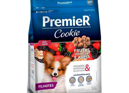 PREMIER COOKIE CAES FILHOTES FRUT/VERM 250G