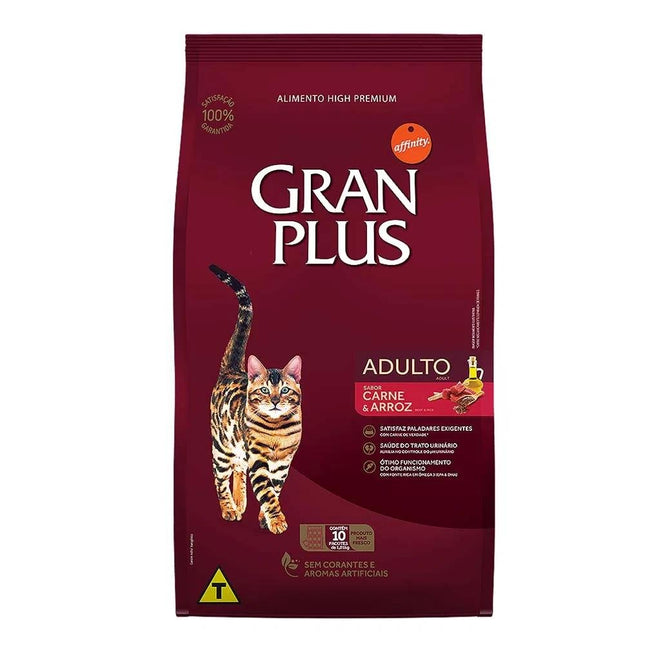 GRAN PLUS GATOS CARNE 10,1KG