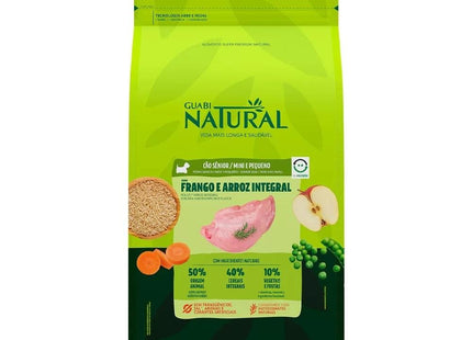 NATURAL CAES SENIOR MINI FRANGO/ARROZ 2,5KG