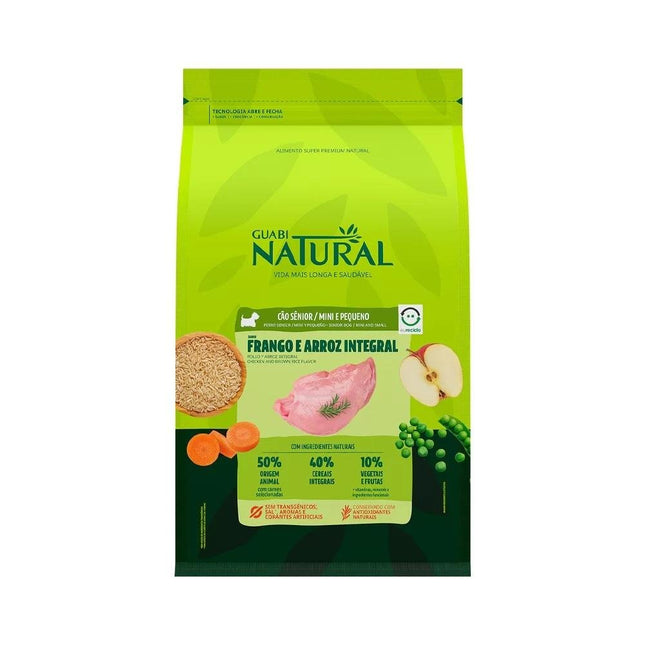 NATURAL CAES SENIOR MINI FRANGO/ARROZ 2,5KG