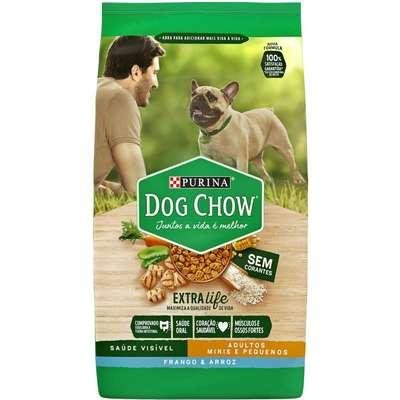 DOG CHOW EXTRA LIFE ADULTO MIN/PEQ CARNE/FRANGO 15KG
