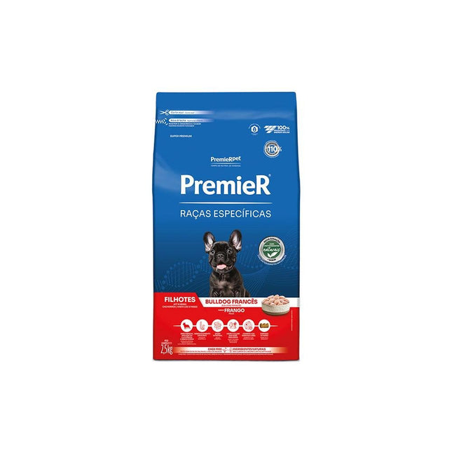 PREMIER BULLDOG FRANCES FILHOTES FRANGO 2,5KG