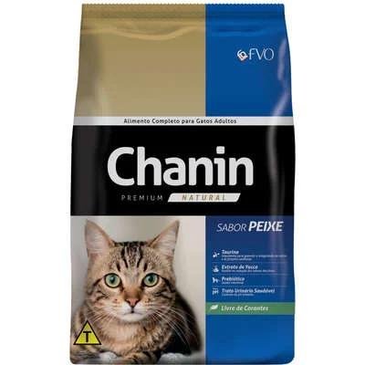 CHANIN GATOS ADULTOS PEIXE 25KG