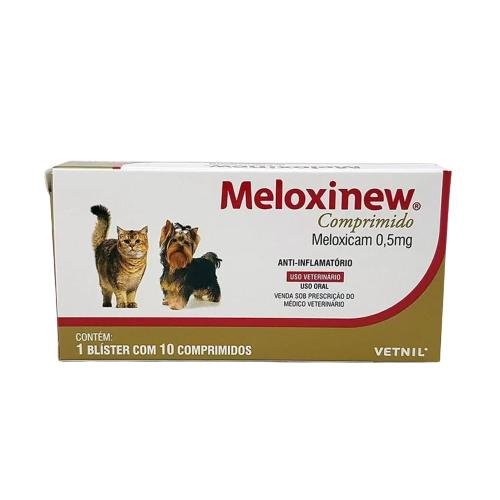 VETNIL MELOXINEW 0,5MG - 10 COMPRIMIDOS