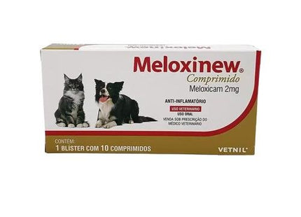 VETNIL MELOXINEW 2MG - 10 COMPRIMIDOS
