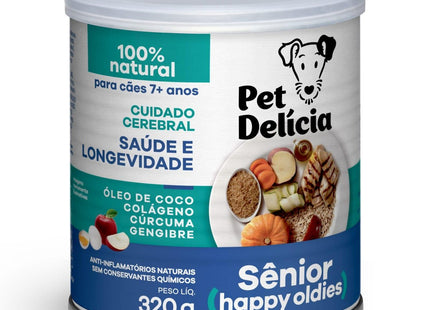 PET DELICIA CAES SENIOR 320G