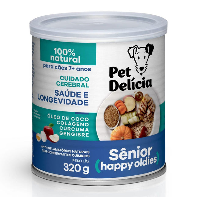 PET DELICIA CAES SENIOR 320G