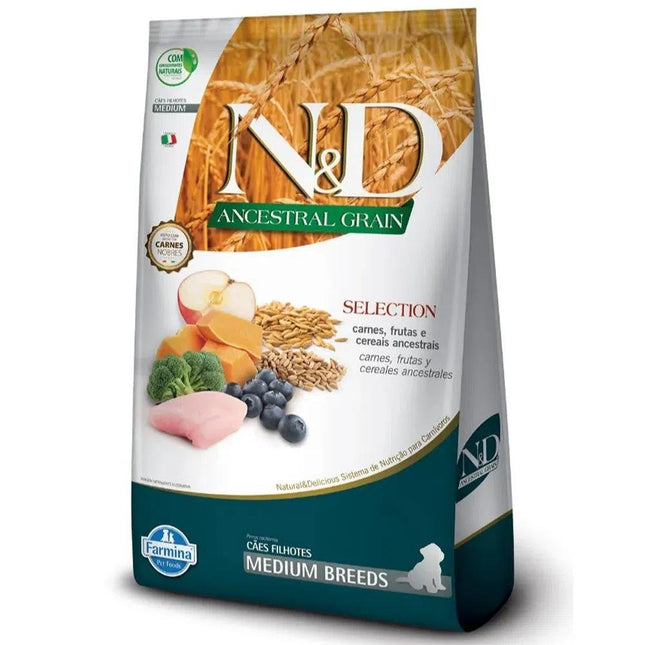 NED ANCESTRAL CAES FILHOTES MEDIUM BREEDS 15KG