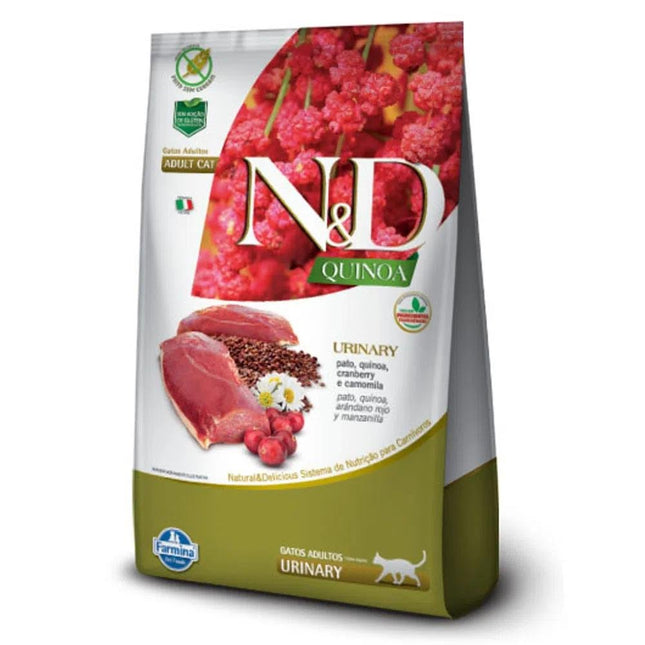 NED QUINOA GATOS ADULTOS URINARY PATO 7,5KG 